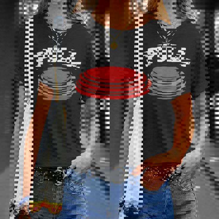 クレー射撃 スポーツ射撃 Tシャツ 彼女への贈り物