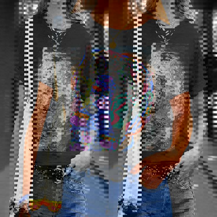 グスタフ・クリムト 乙女 2 アーティスト向け Tシャツ 彼女への贈り物