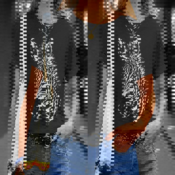 グラフィック ワイルド ゼブラ グラフィック メンズ レディース 男の子 女の子 Tシャツ 彼女への贈り物