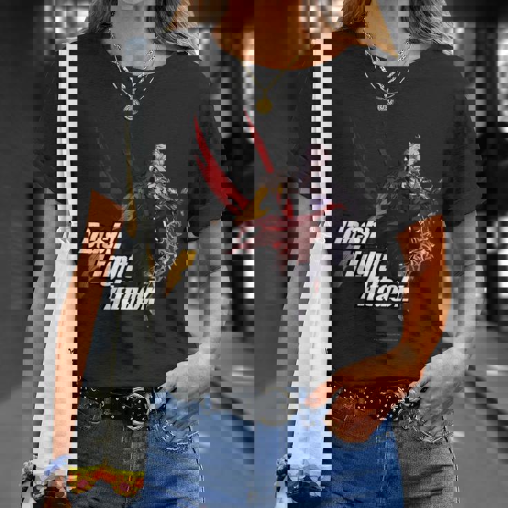 グランブルーファンタジーヴァーサス -ライジング- Dash Light Attack ルシファー Tシャツ 彼女への贈り物