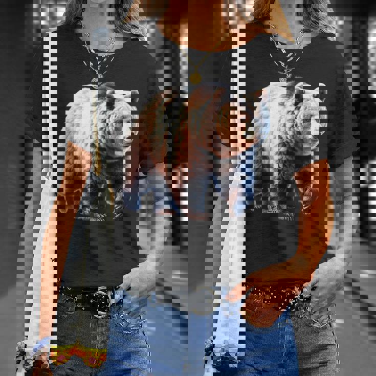 グリズリーベア×ヒグマ Tシャツ 彼女への贈り物