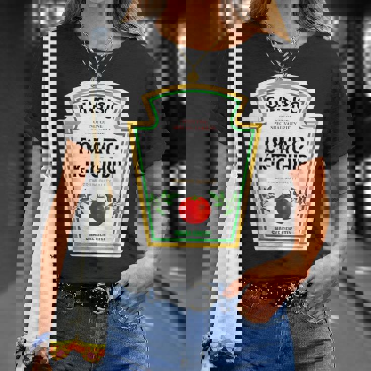 ケチャップ ハロウィン 2024 コスチューム ファミリー お揃い マスタード グループ Tシャツ 彼女への贈り物