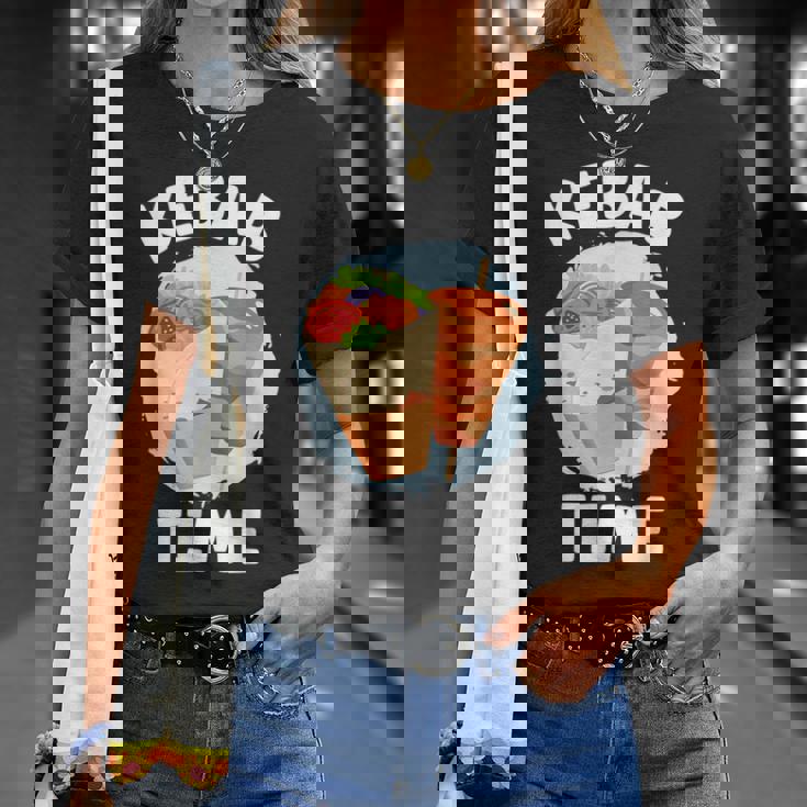 ケバブタイム おいしい焼き肉 トルコ ケバブ Tシャツ 彼女への贈り物