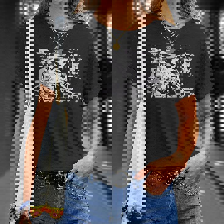 ゲルニカのアートワーク Tシャツ 彼女への贈り物