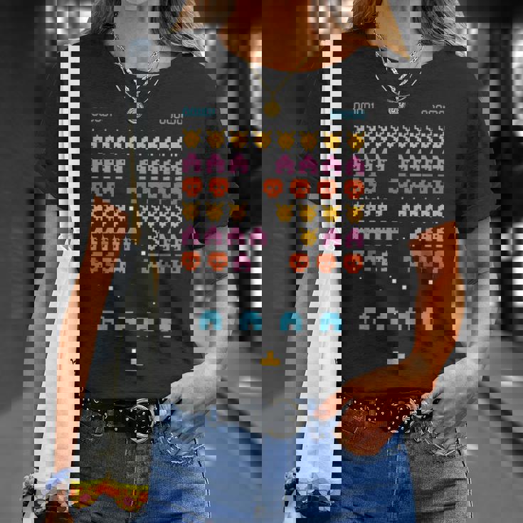 ゲーム愛好家のためのレトロなゲーマー。 Tシャツ 彼女への贈り物