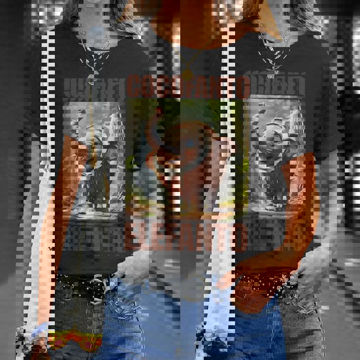 ココファントエレファント-イタリアンブレインロットミーム Tシャツ 彼女への贈り物