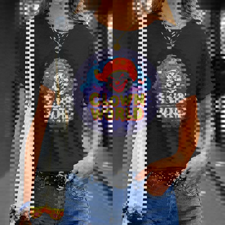 コメディがピエロの世界で最高に君臨 Tシャツ 彼女への贈り物