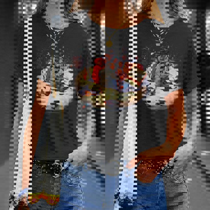 コンサート・イン・ザ・エッグヒエロニムス・ボッシュ Tシャツ 彼女への贈り物