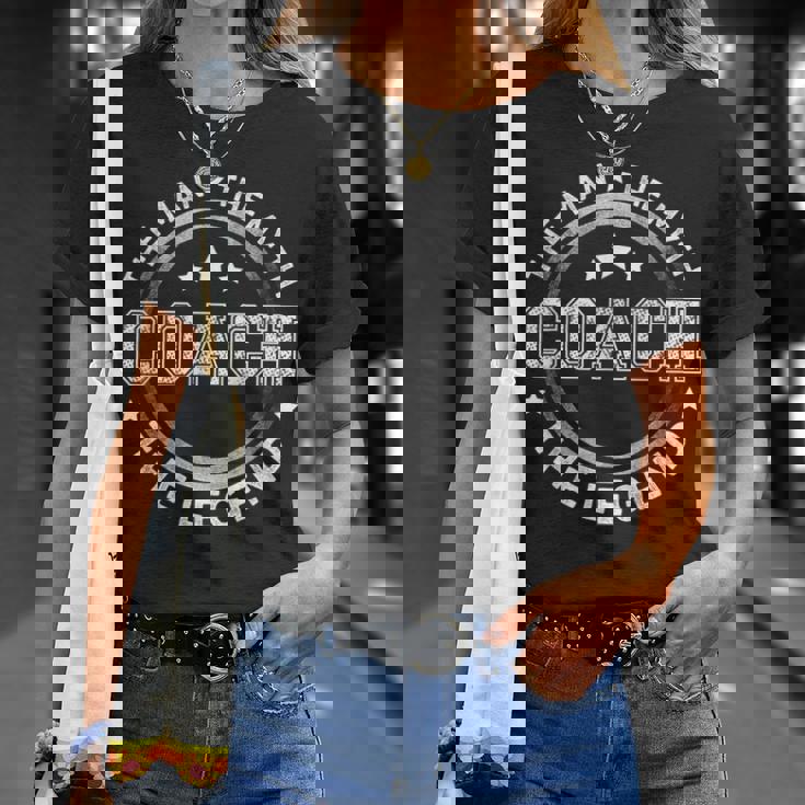 コーチ ザ・マン ザ・ミス ザ・レジェンド メンズ コーチギフト Tシャツ 彼女への贈り物