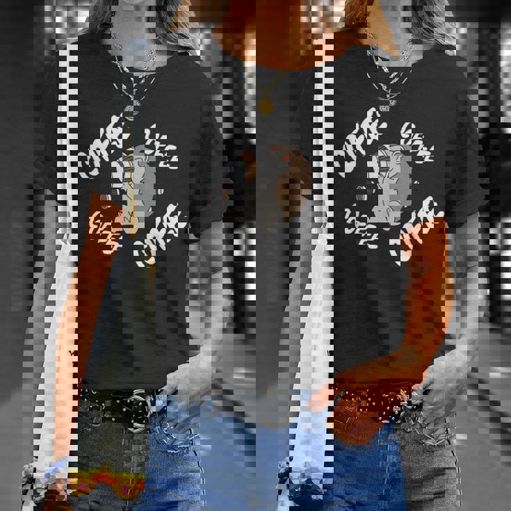 コーヒー スパイキー ペット Tシャツ 彼女への贈り物