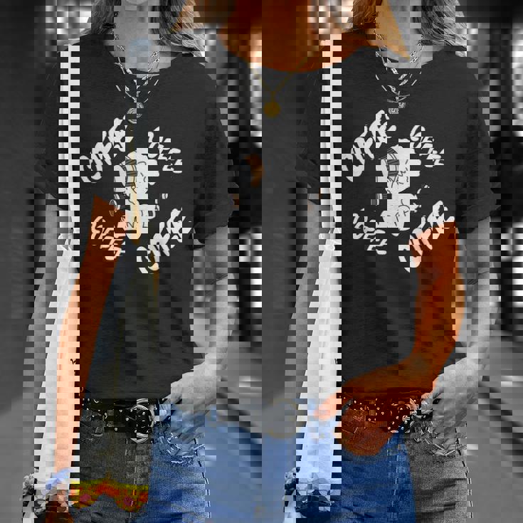 コーヒー ビション・フリーゼ 犬 Tシャツ 彼女への贈り物