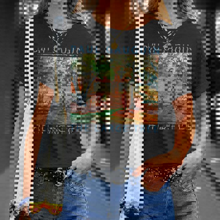 ゴーギャン 面白いtシャツ 名作 アート 印象派 絵画 メンズ レディース 面白い 服 美術 油彩画 Tシャツ 彼女への贈り物