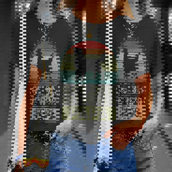 ゴールデンレトリバー 父の日 Tシャツ 彼女への贈り物