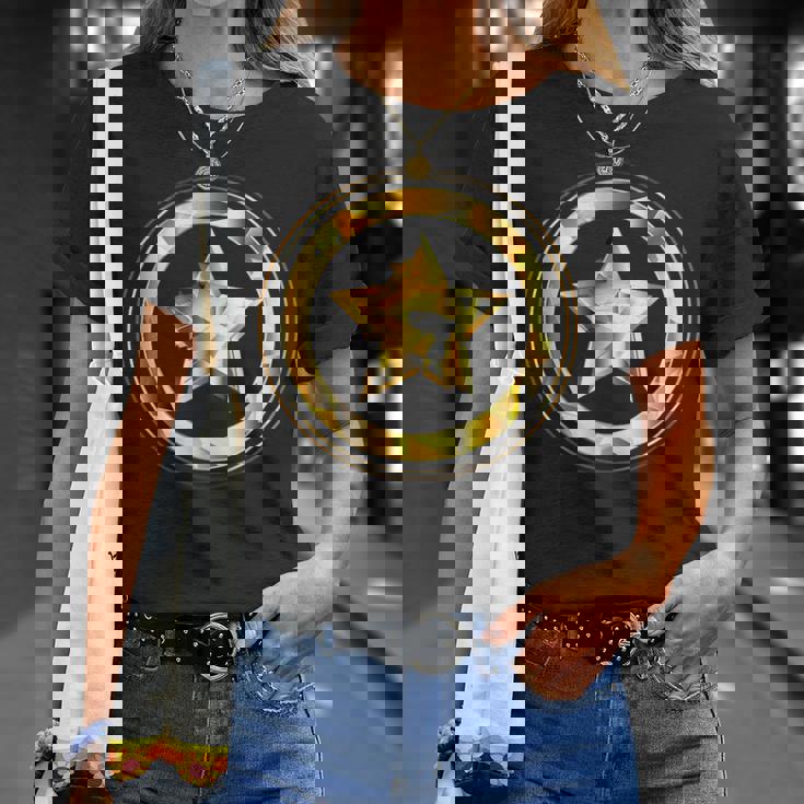 ゴールド 星 Tシャツ 彼女への贈り物