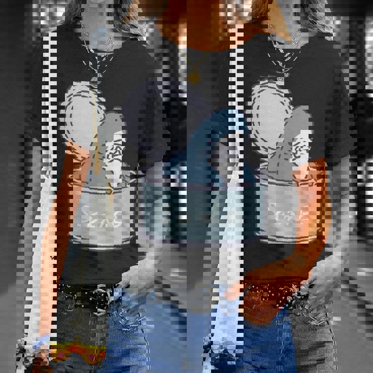 サメの缶詰め Tシャツ 彼女への贈り物