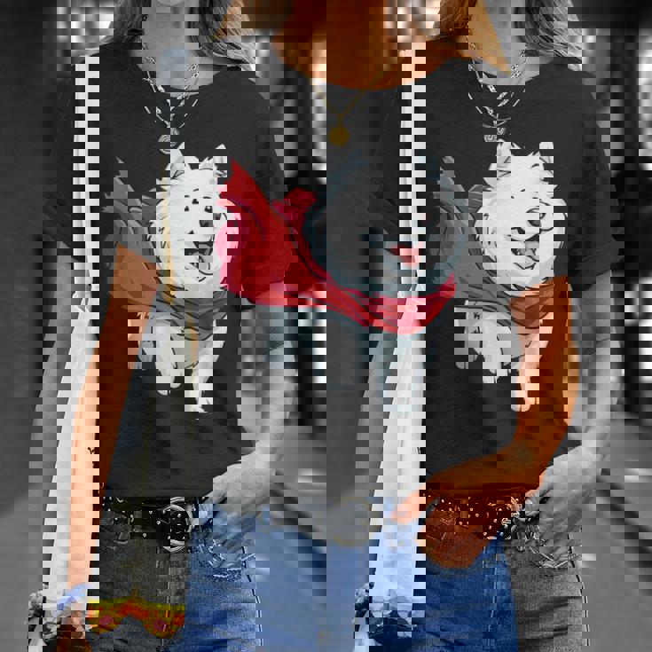 サモエド犬-サモエド Tシャツ 彼女への贈り物