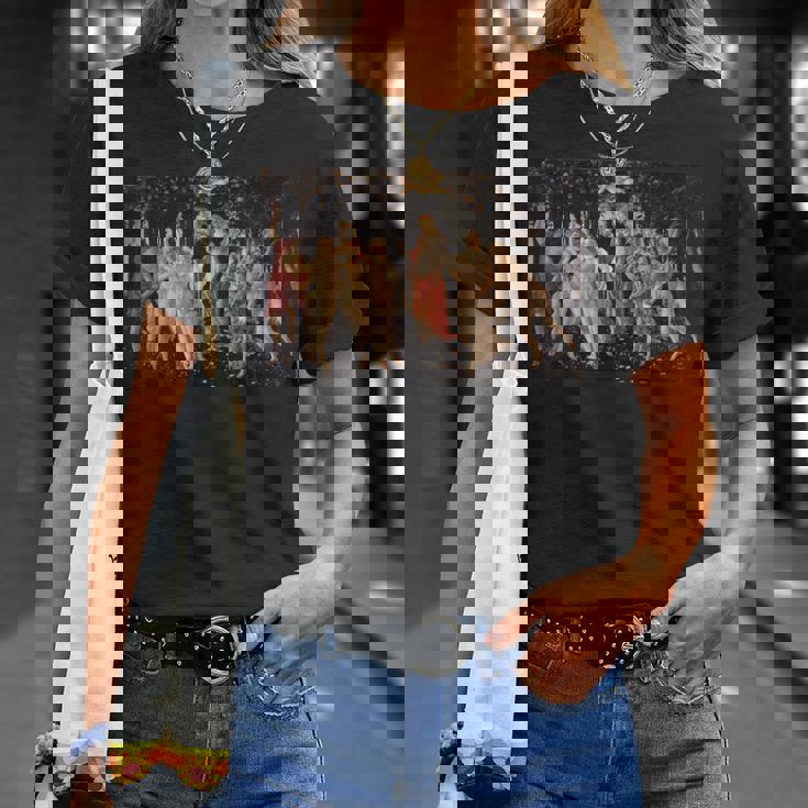 サンドロ・ボッティチェリの春（プリマヴェーラ） Tシャツ 彼女への贈り物