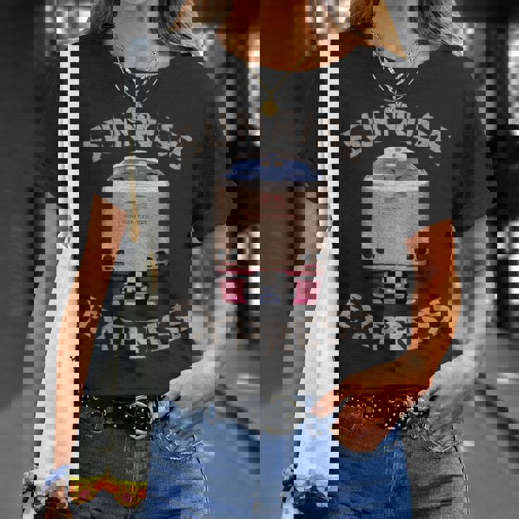 サンライズエクスプレストレインジャパン 東京 岡山 出雲 高松 Tシャツ 彼女への贈り物