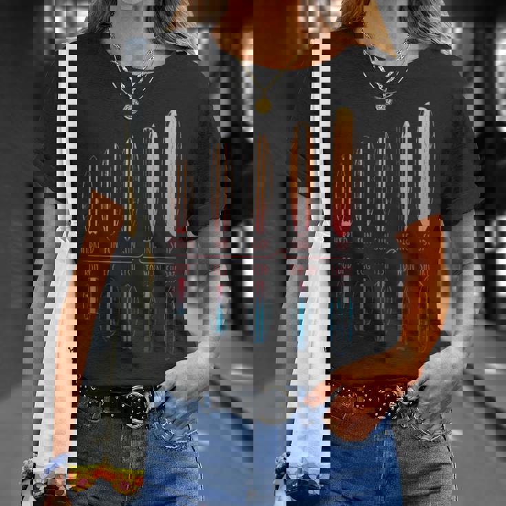 サーフボード サーファー ポートフォリオ サーフボード サーフィン 男の子 女の子 サーフ Tシャツ 彼女への贈り物