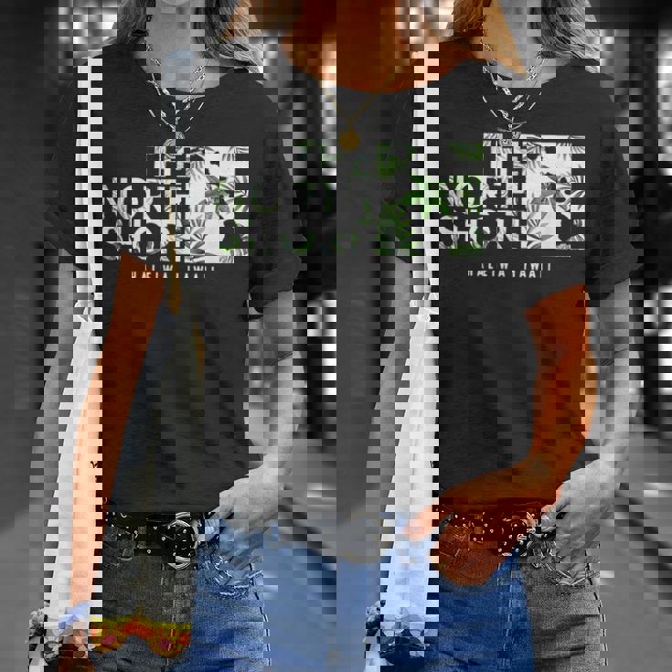 ザ・ノースショアハワイ・フローラル Tシャツ 彼女への贈り物