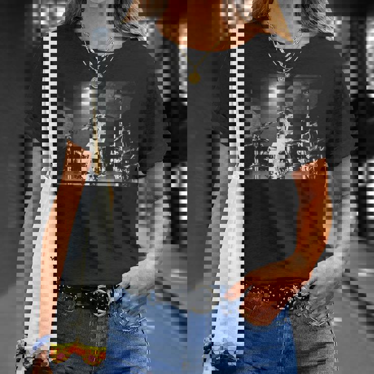 ザ・フー・キース・ムーン ドラマー ライヴ・イン・レディング 1971 Tシャツ 彼女への贈り物