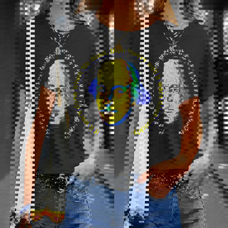 シェイクスピアがマクベスの言葉を引用したらそれが終わったら終わった Tシャツ 彼女への贈り物