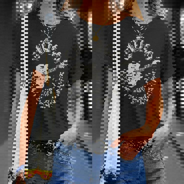 シカゴ・エレクトリック ブルース アメリカンミュージック ビンテージ Tシャツ 彼女への贈り物