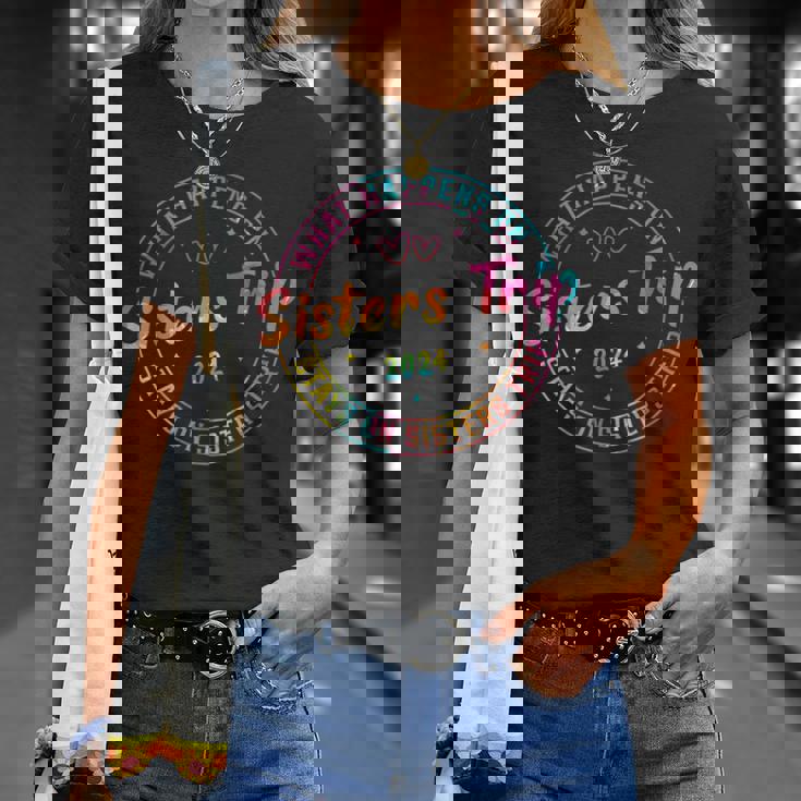シスターズウィークエンドシスターズトリップ2025で何が起こるか Tシャツ 彼女への贈り物