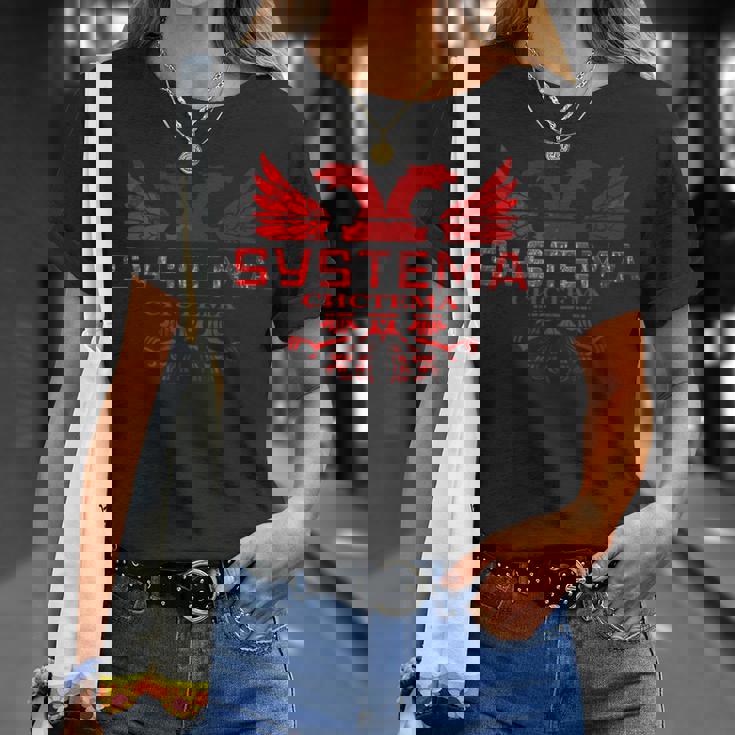 システマ、ロシアの格闘技 長袖tシャツ Tシャツ 彼女への贈り物