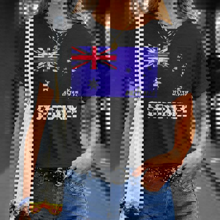 シドニー オーストラリア国旗ジャージ Tシャツ 彼女への贈り物