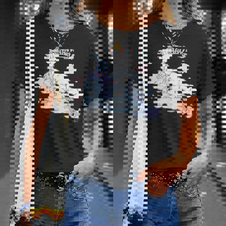 シナモロール ユニコーン ダークカラー Tシャツ 彼女への贈り物