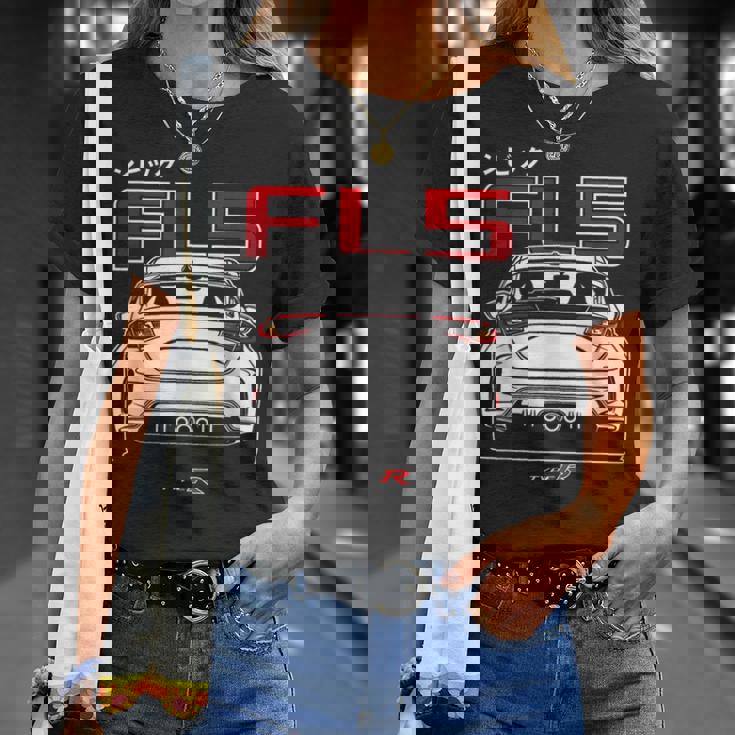 シビック タイプr Fl5 日本車 Tシャツ 彼女への贈り物