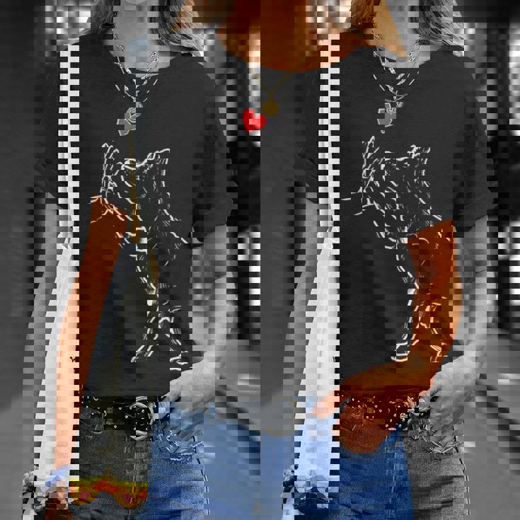 シベリアンハスキー犬愛かわいいシベリアンハスキー Tシャツ 彼女への贈り物