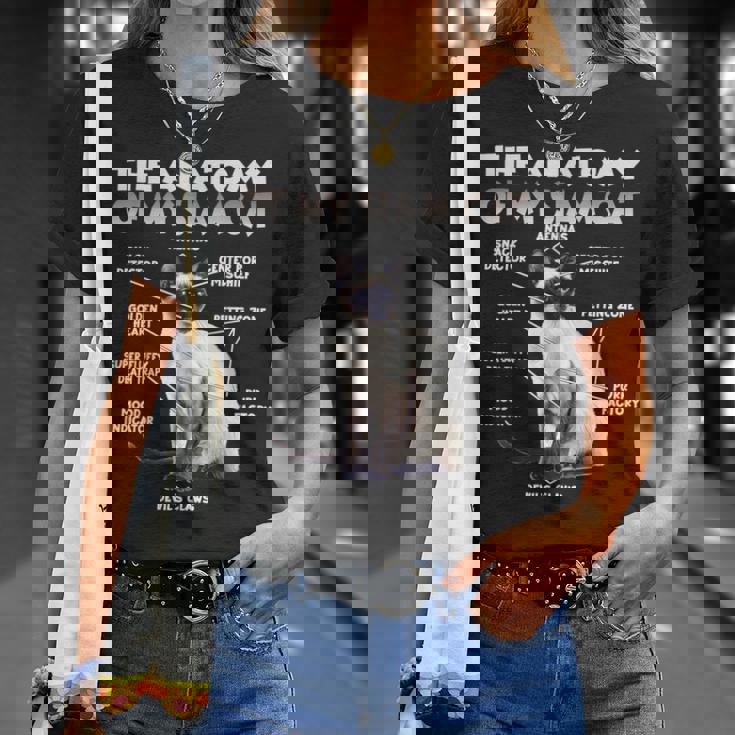 シャム猫Tシャツ 彼女への贈り物