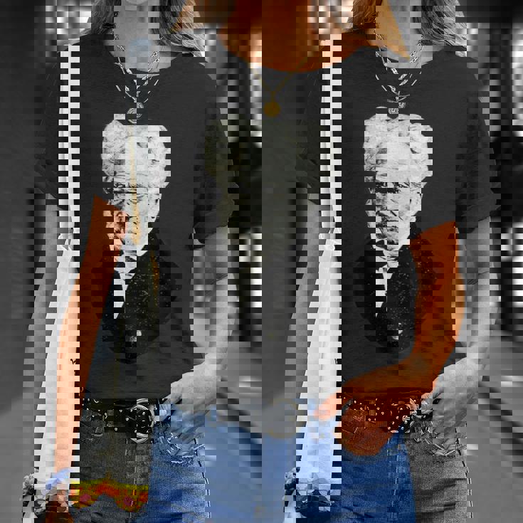 ショーペンハウアー実存主義哲学 Tシャツ 彼女への贈り物