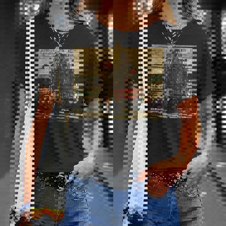 シングル・ハウス・バイ・エゴン・シーレ1915 Tシャツ 彼女への贈り物