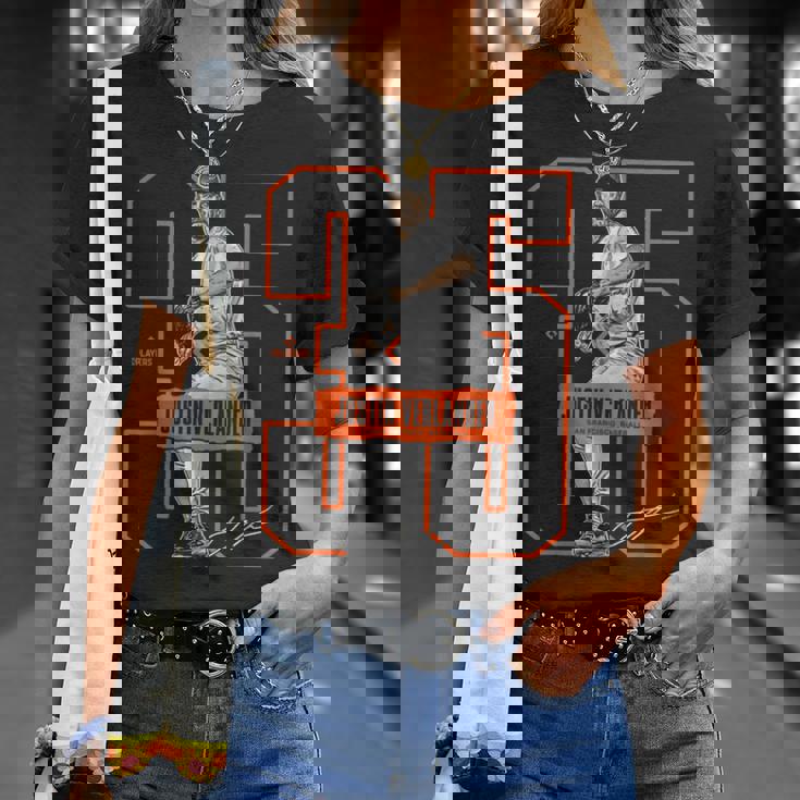 ジャスティン・バーランダー Tシャツ 彼女への贈り物