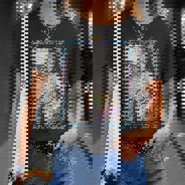 ジャニスジョプリン_001 Tシャツ 彼女への贈り物