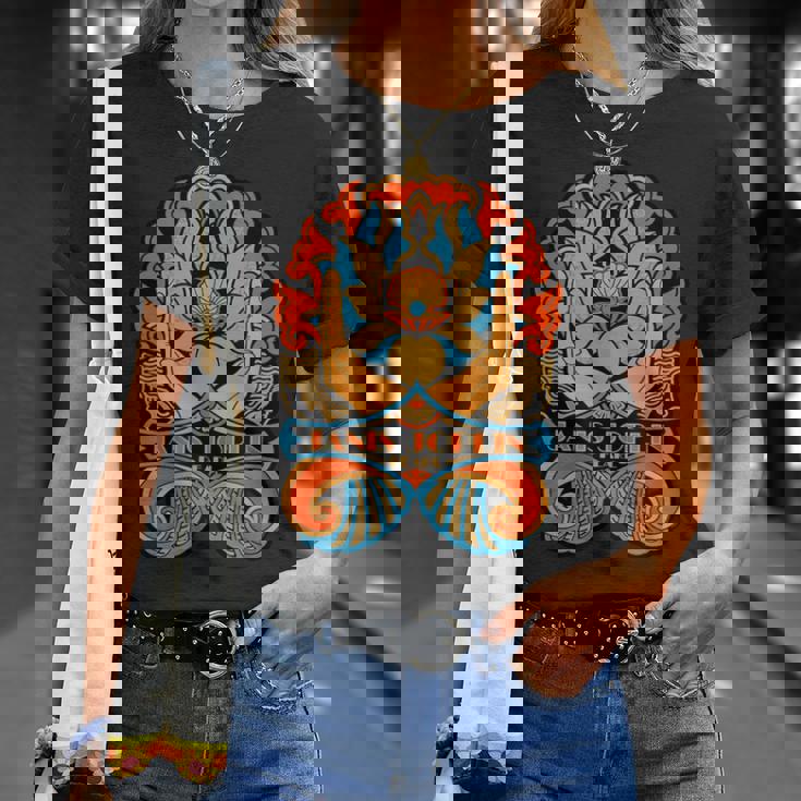 ジャニス・ジョプリン パールアールヌーボー 蓮の花 Tシャツ 彼女への贈り物