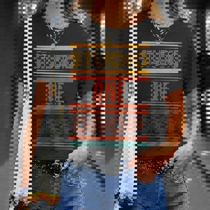 ジャマイカレゲエ 音楽スタジオ ワンドロップ ジャマイカ お土産 Tシャツ 彼女への贈り物