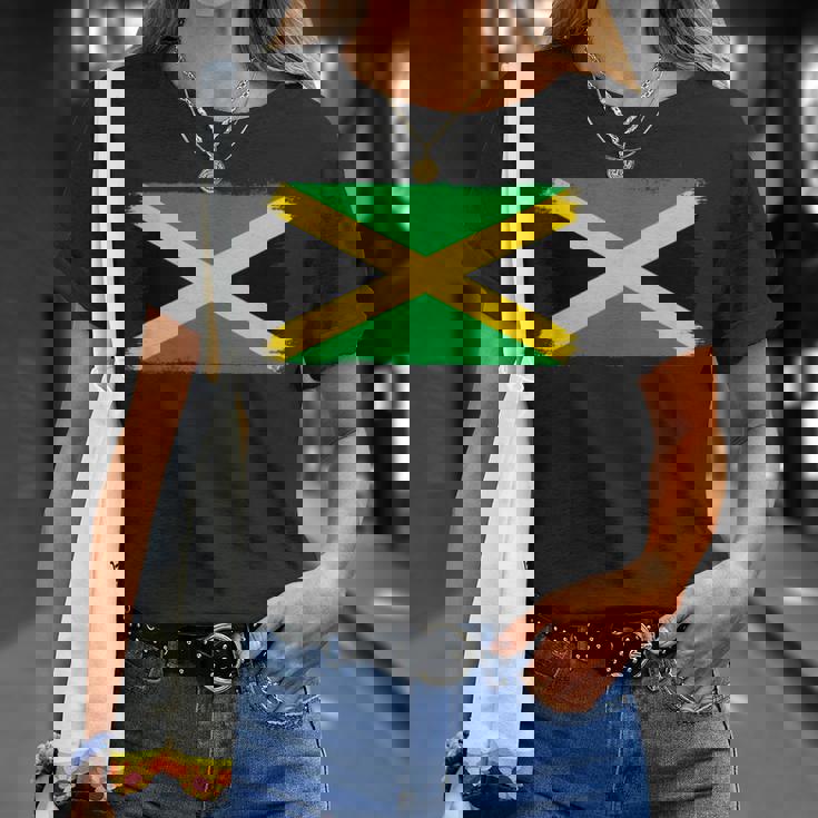 ジャマイカ国旗ジャマイカ Tシャツ 彼女への贈り物