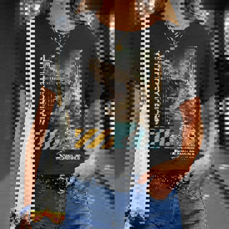 ジュラシックワールド 再生スピノサウルス Tシャツ 彼女への贈り物