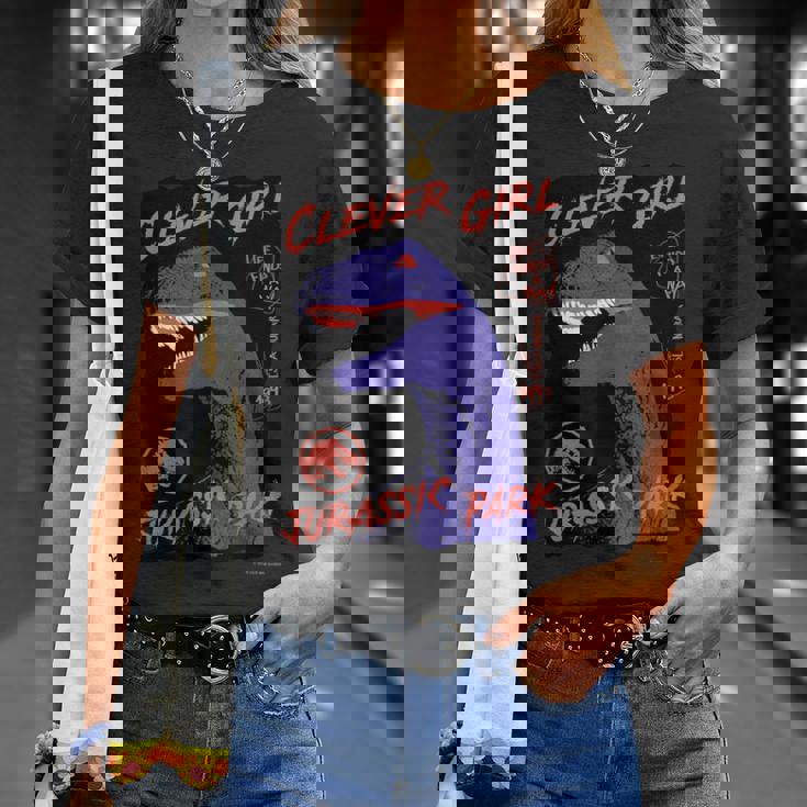 ジュラシック・ワールド Clever Girljurassic Park Tシャツ 彼女への贈り物