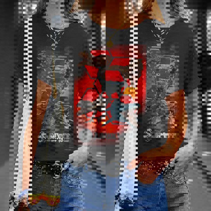 ジュラシック・ワールド Large Set Tシャツ 彼女への贈り物