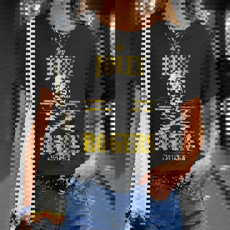 ジョリー・ロジャースf-84 苦難 Tシャツ 彼女への贈り物