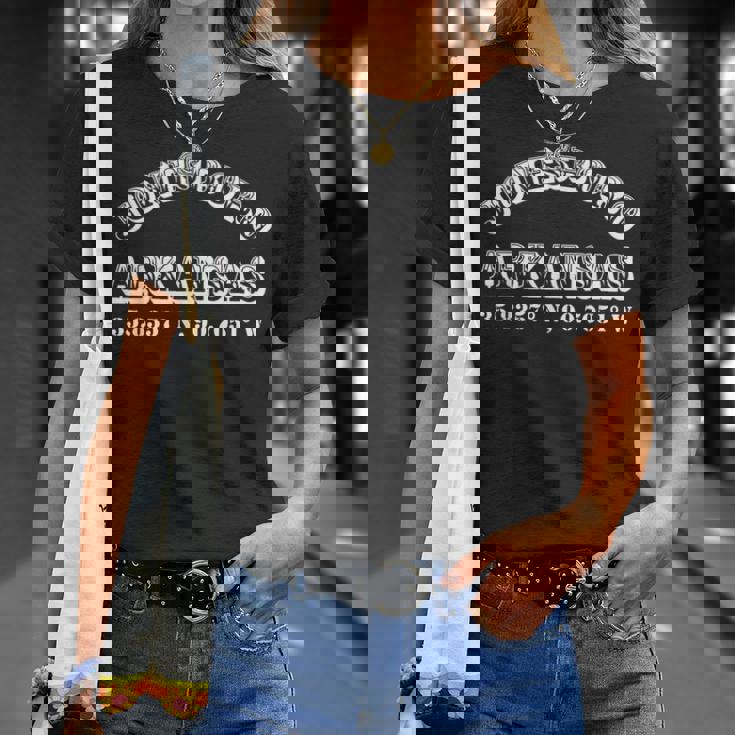 ジョーンズボロ アーカンソーコーディネート お土産 Tシャツ 彼女への贈り物