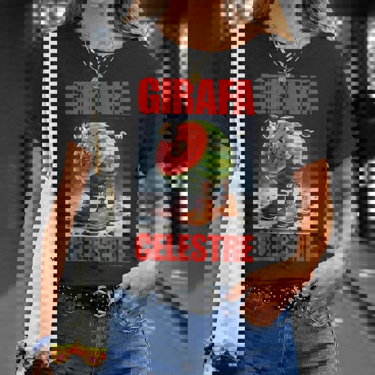 ジラファセレストレ-イタリアンブレインロットミーム Tシャツ 彼女への贈り物