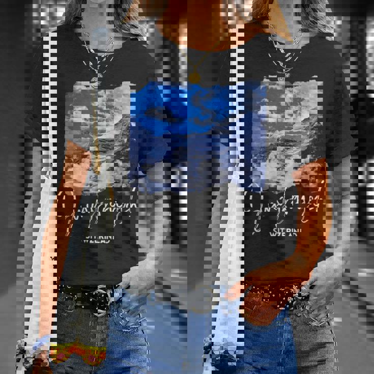 スイス ユングフラウヨッホ お土産 ユングフラウヨッホ Tシャツ 彼女への贈り物