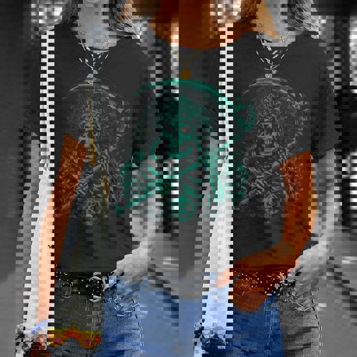 スカル サンタ ムエルテ エル ジェフェ Tシャツ 彼女への贈り物