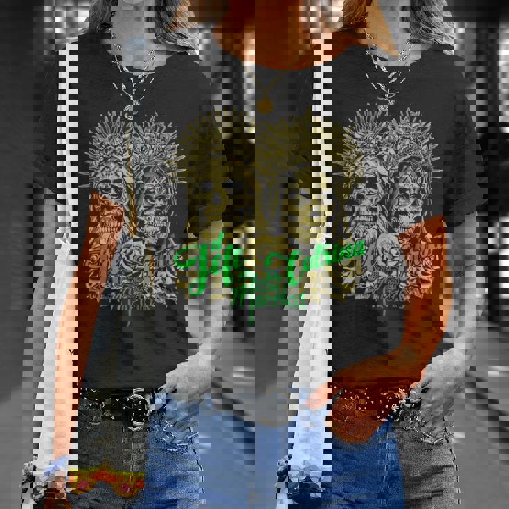 スカルサンタムエルテエルジェフェカトリーナ Tシャツ 彼女への贈り物